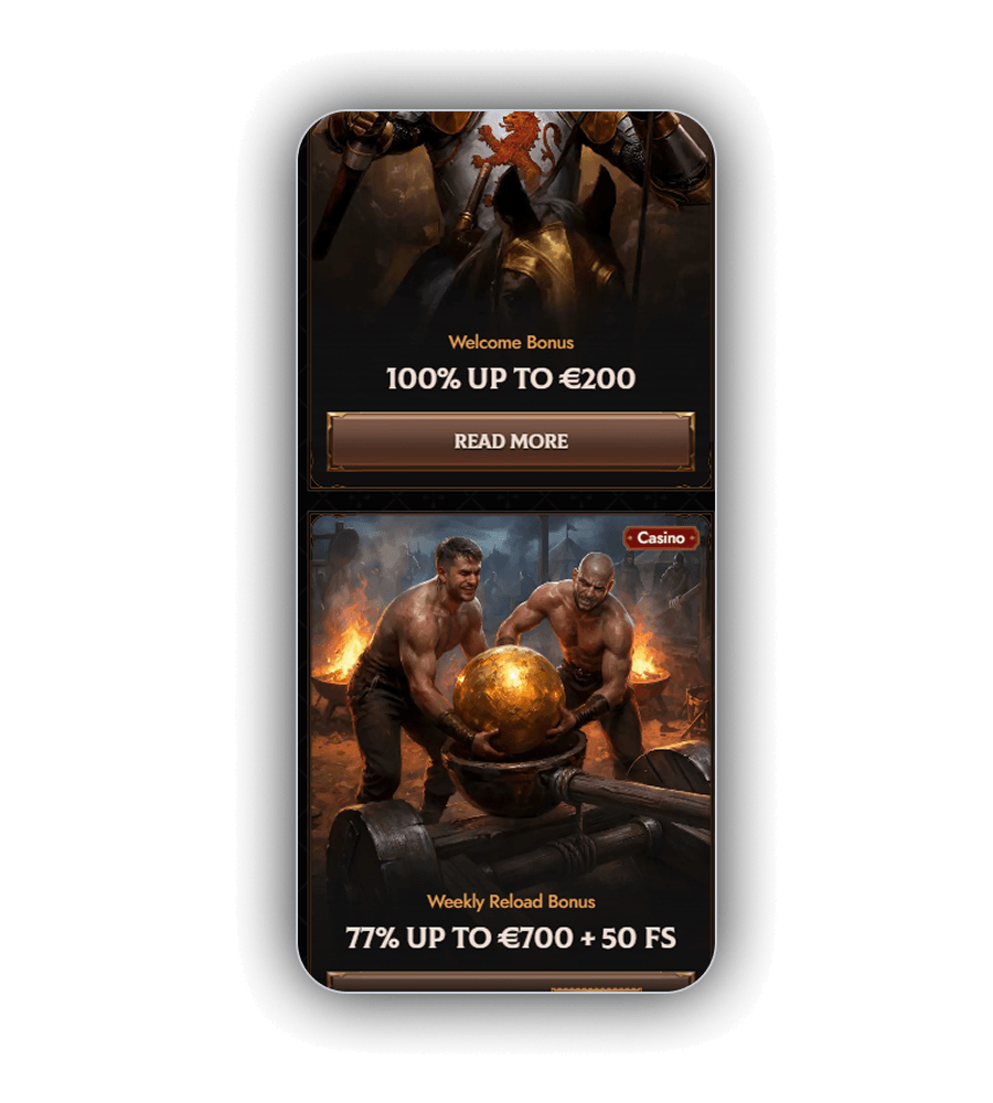Crusaado Casino Promotions