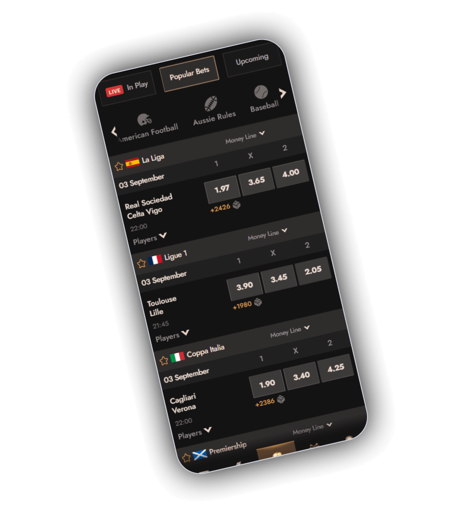 Crusaado Casino Sport Betting